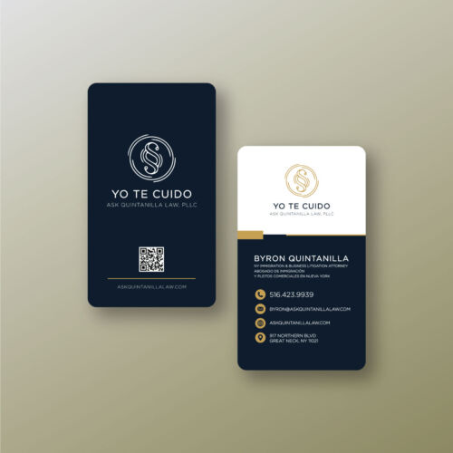 Ask Quintanilla Law Business Card