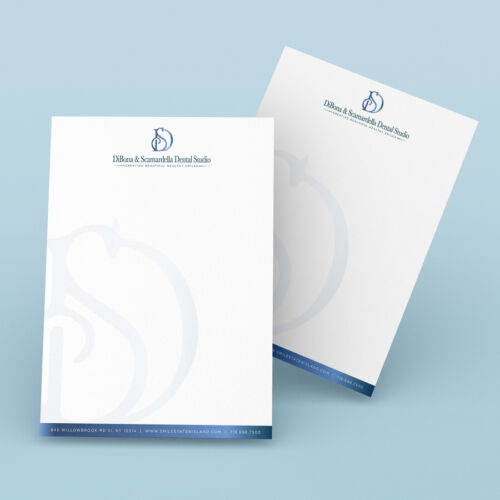 DiBona & Scamberdella Dentistry Letterhead