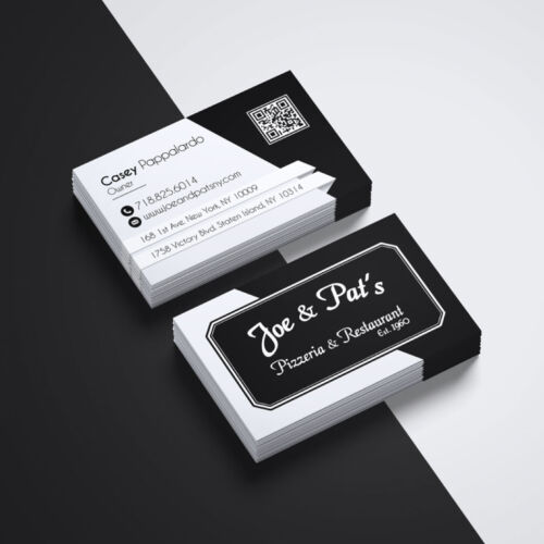 Joe & Pat’s Business Card