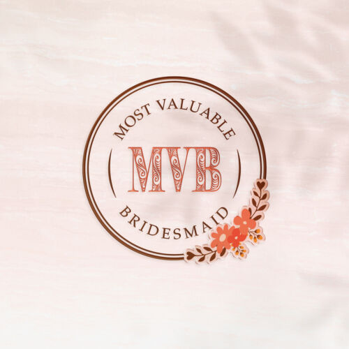 Most Valuable Bridesmaid Logo