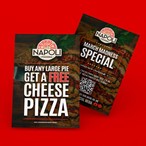 Napoli Pizzeria Flyers