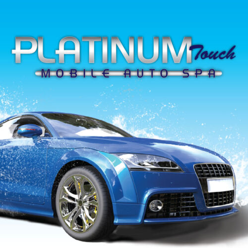 Platinum Touch Mobile Auto Spa Logo & Advertisement