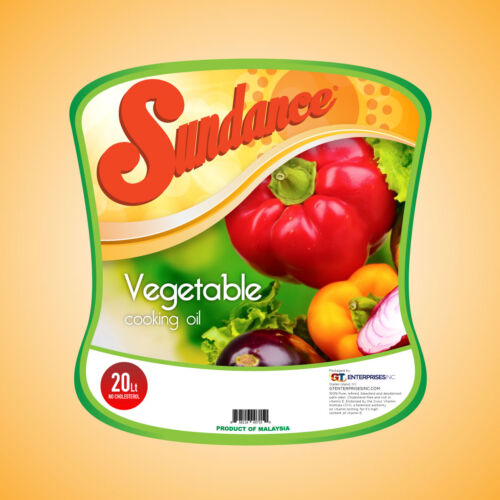 Sundance Vegetable Oil Packaging Label