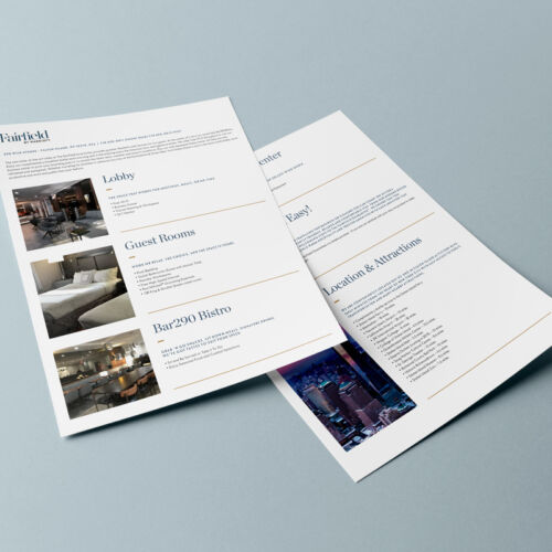 Fairfield Inn by Marriott Fact Sheets